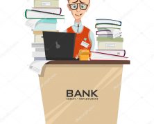 Employée de banque