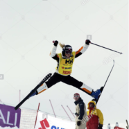 championne de ski acrobatique